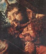 HEMESSEN, Jan Sanders van Christ Carrying the Cross (detail oil on canvas